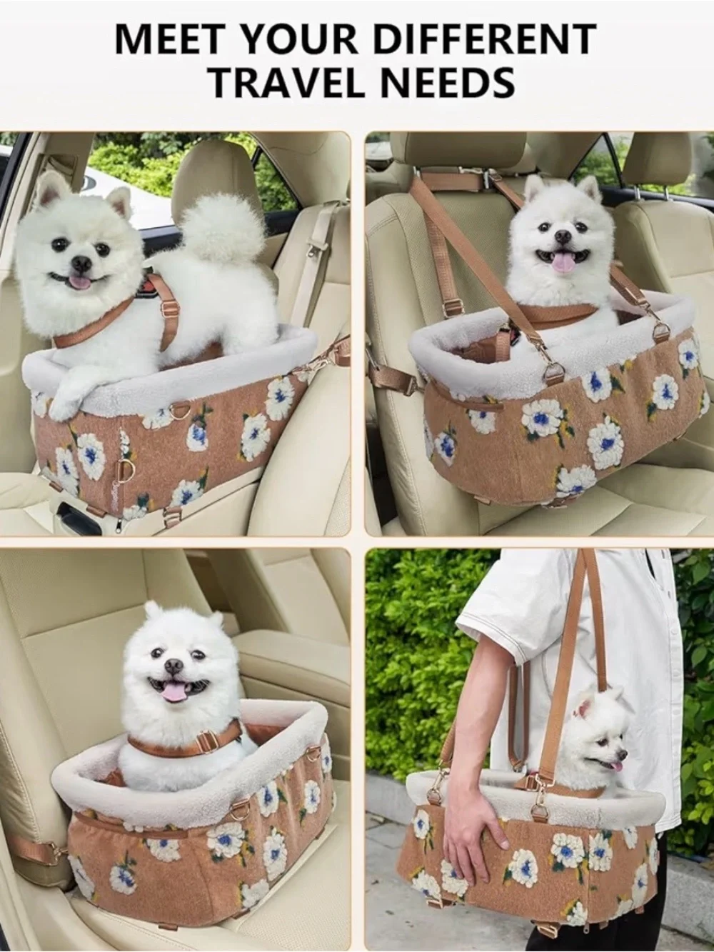 Burgeon Nest Dog Car Seat